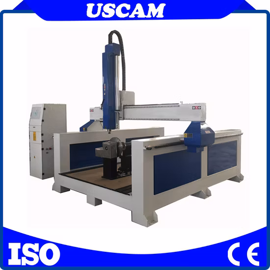 Zertifizierte CNC-Fräsmaschine zum Gravieren von Holz aus EVA-PU-Schaum mit Rotation