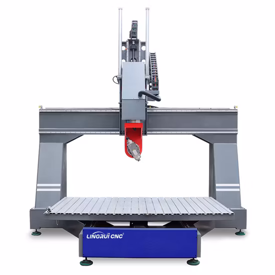 Marmor-Quarz-Granit-3D-Stein-CNC-Fräser für die Flach- und Säulenherstellung. Heiße Verkaufs-CNC-Maschine