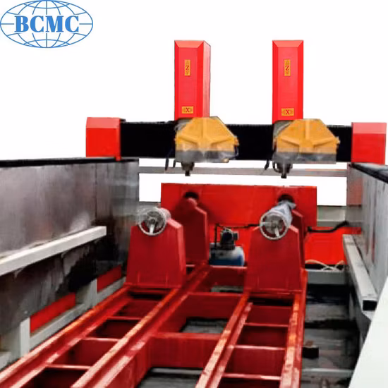 Bcmc Automatische 3D-CNC-Fräserserie Steinschnitzmaschine Gravur Steinsäulenmaschinen Preis Steinkurvenmaschine