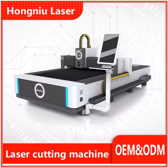 Hn Herstellungspreis 1000W 1500W CNC-Metallfaser-Laserschneidemaschine für Metall/Edelstahl/Kupfer/Aluminium
